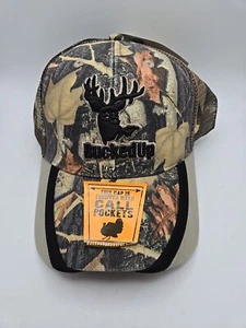 Truckermütze Kappe Bucked Up Khaki Camouflage Mesh mit Anruftaschen Neu - Bild 1 von 4