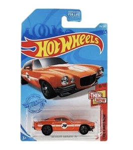 HOT WHEELS 70 Chevy Camaro RS Orange Car HW Then and Now Chevrolet GTB37 2021 - Picture 1 of 4