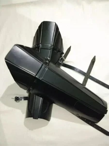 Armadura de pierna Darth Vader - Espinilleras estilo medieval, regalo de disfraces de Halloween - Imagen 1 de 6