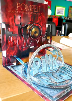 PINK FLOYD - POMPEII 50th Anniversary LIVE - POP-UP SLEEVE COLORED VINYL 2LP - Image 1 of 4