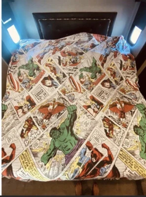 Funda nórdica completa/queen Marvel Spiderman y 2 fundas de almohada tamaño estándar Foto 1 de 4