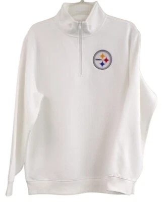 NFL Pittsburgh Steelers Peso Pesado Hombres 1/4 Cremallera Pullover S-4XL, LT-4XLT Nuevo Foto 1 de 4