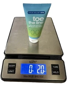 Bath And Body Works True Blue Spa Toe The Line Foot Scrub 1.5oz NEW - Picture 1 of 5