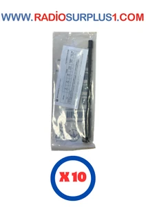 10 x Antena Látigo Motorola PMAE4016A UHF para CP200 CP200D 403-520Mhz - Imagen 1 de 1