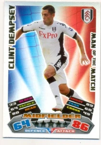 2011/2012 Topps Match Attax Man of the Match - 380 - Clint Dempsey - Fulham - Picture 1 of 1