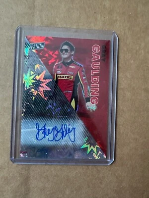 2023 Panini Father's Day Gray Gaulding Explosion Auto #12/25 NASCAR - Image 1 of 2