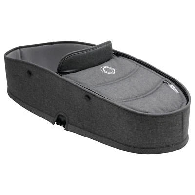 Bugaboo BEE5 GRAU MELANGE CARRYCOT STOFF SET Wandschürze etc passt BEE 3 6 BRANDNEU IN VERPACKUNG