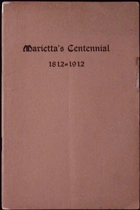 Discursos y programas históricos del centenario de Marietta de 1912 - Imagen 1 de 8