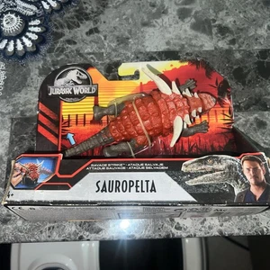 Mattel Jurassic Park / World - SAVAGE STRIKE SAUROPELTA - Neu Dinosaurier Spielzeug Attak - Bild 1 von 2