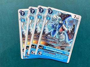 AeroVeedramon BT22-023 Playset Cyber Eden Digimon Card Game x4 - Picture 1 of 1
