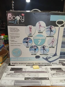 Booty Max Horn Workout Widerstandsband Training Herstellung Neu Open Box - Bild 1 von 7
