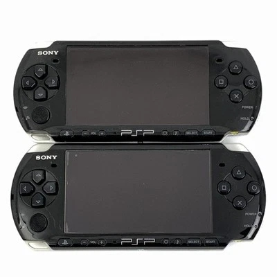 Sony PSP Console PSP-3000 Lot of 2 Tested Works No Battery From Japan 3714 UG - Image 1 of 4