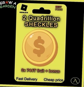 grow a garden. π’ 2 Quadrillion + Sheckles Grow A Garden.Roblox.Cheap.Fast.π¨ - Afbeelding 1 van 1