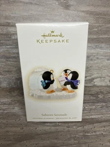 Hallmark Keepsake Subzero Serenade Ornament 2009 New Penguins Igloo - Picture 1 of 3