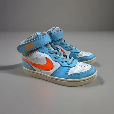 Tênis Nike Court Borough Mid 2 infantil US12C - B1112118 - Imagem 1 de 4