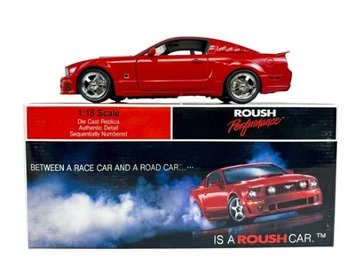 🐎🐎Team Caliber 2005 Roush Performance Red Ford Mustang 1:18 AH🐎🐎 - Image 1 of 4