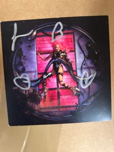 Lady Gaga Signed Chromatica CD Cover Art Card - Authentic HEARTS! - Picture 1 of 1