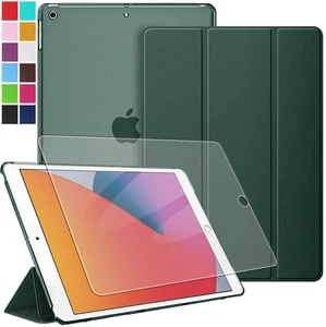 Schutzhülle +Folie für iPad 9/ 8/ 7 10.2" (2021/2020/2019) Case Smart Cover -3 - Bild 1 von 18