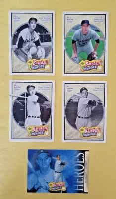 2005 Upper Deck Baseball Heroes Al Kaline (5) #56,57,58,59,60 Foto 1 de 2