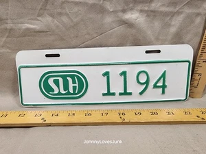 Antique 70s Ontario Canada Snowmobile License Plate Used   - Picture 1 of 1