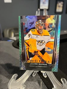 Juuse Saros 🇫🇮 2025-26 Upper Deck Encore #E-63 Nashville Predators - Imagen 1 de 2