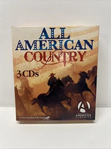 All American Country (3 Disc CD Set, 2008) Direct Source Special, 30 Songs - Picture 1 of 9