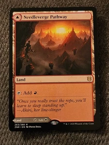 Magic The Gathering Needleverge Pathway #263 Zendikar Rising (ZNR) LP raro Magic The Gathering - Imagen 1 de 2