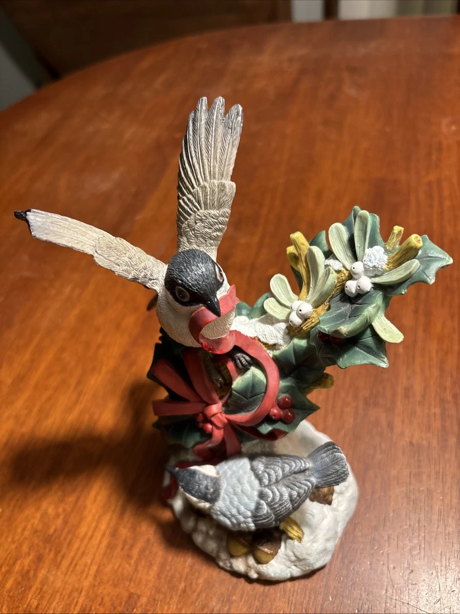 レノックス　庭の鳥　チカディー　二羽　LENOX　7大陸の野生動物　陶器　鳥 レノックス 庭の鳥 チカディー 二羽 LENOX 7大陸の野生動物 陶器 鳥