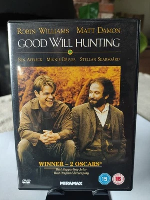 Good Will Hunting DVD ❤(2011) Robin Williams, Gusvan Sant Matt Damon VGC - Image 1 of 3