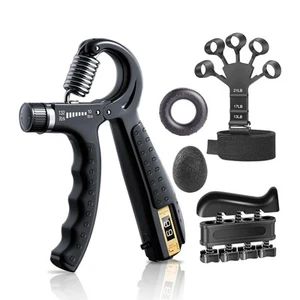 Grip Strength Trainer Kit with Finger Exerciser,Hand Grip Strengthener,Hand E... - Picture 1 of 7