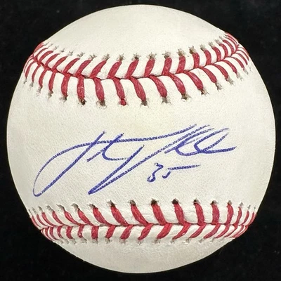 Bola de beisebol Beckett BAS assinada por Justin Verlander - Imagem 1 de 2