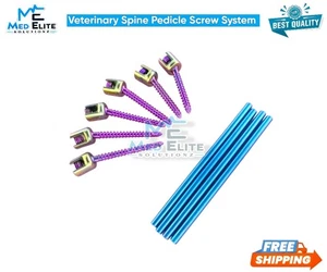 Hinterwirbelsäulensystem Pedikelschraube & Stabwirbelsäule 5,5 mm 14-tlg Instrumentenset - Bild 1 von 3