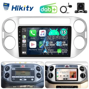 Radio DAB+ 9" CarPlay Android 13 para VW Tiguan 5N, Golf Plus Navi WIFI BT cámara - Imagen 1 de 19