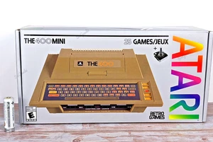 Official Atari The 400 Mini & Joystick 25 Games Included & Load Your Own Games - Picture 1 of 12