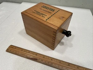 Stevens Arnold VC-1020/500 Vibrating Capacitor VC1020 Wood Box Only - Picture 1 of 5