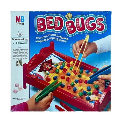 Vintage Bed Bugs Board Game by MB  Milton Bradley 1985 Complete Working  - Image 1 of 4