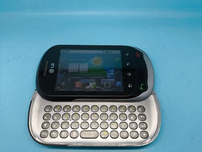 LG Optimus Chat C550 ( Unlocked )  Black QWERTZ  Mobile Phone - Image 1 of 4