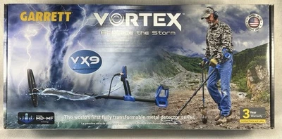 Garrett Vortex VX9 Metal Detector v2.07 with Box New Condition - Image 1 of 4