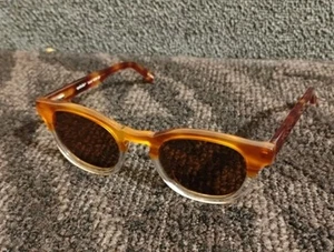 Eyebobs Designer Sunglasses Laid 131P 21 Amber Tortoise Handmade EUC 46-22 - Picture 1 of 6