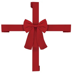 Weihnachtsschmuck, rote Schleifen, Dekorationen für Schrank, Zuhause, - Picture 1 of 6