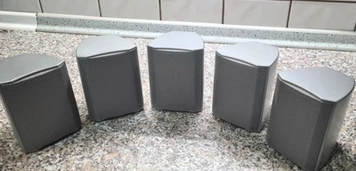 Fünf DK Surround Satellitenlautsprecher  Silber  - Bild 1 von 4