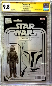 🔥~RAR~MARVEL~STAR WARS #7~🔥~BOBA FETT SKETCH by JTC~SIGNED~🔥~CGC 9.8~RARE~🔥 - Bild 1 von 2
