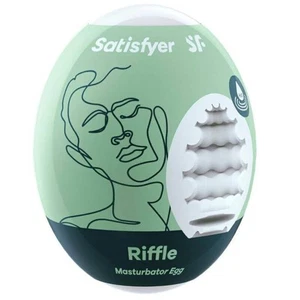 Satisfyer - Masturbatore Maschile Riffle Egg - Foto 1 di 1