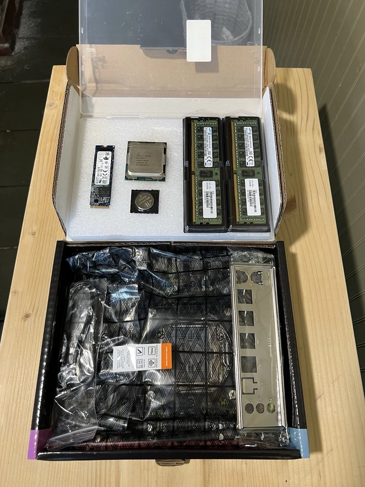 12-Cores 24-Threads CPU Motherboard Combo, 2.9GHz, 32 GB RAM,M.2 NVME Win 11-Pro - Image 1 of 4