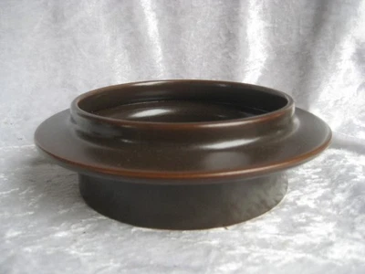 Rosenthal SIENA BRAUN Schüssel flache Schale BRAUNMALEREI D 19 cm RAR + TOP !*! - Bild 1 von 2