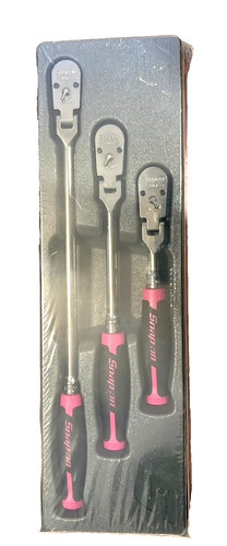 New Snap-on™ Electric Pink 3pc 3/8