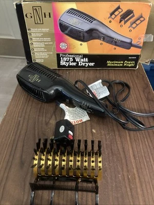 Gold N Hot Hair Dryer 1875W Styler Black GH2275 - Image 1 of 4