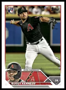 2023 Topps #135 Buddy Kennedy RC Arizona Diamondbacks Baseball - Picture 1 of 2