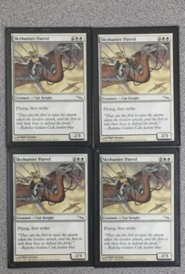 MAGIC THE GATHERING SKYHUNTER PATROL 4XPLAYSET - MIRRODIN - COMMON - LP - MTG - Picture 1 of 3
