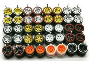 4 + 5 + 6 Speichen Line Serie Gummireifen 20 Sets JDM 1:64 - Bild 1 von 11